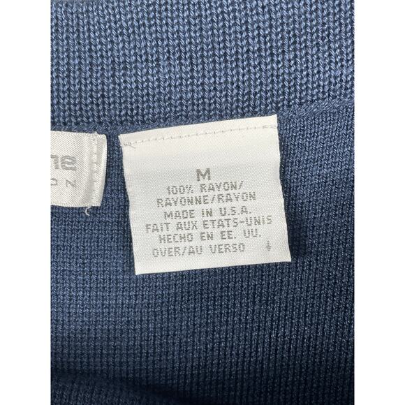 Liz Claiborne Womens Knit Blue Knee Length Skirt Size M NWT - Picture 3 of 7